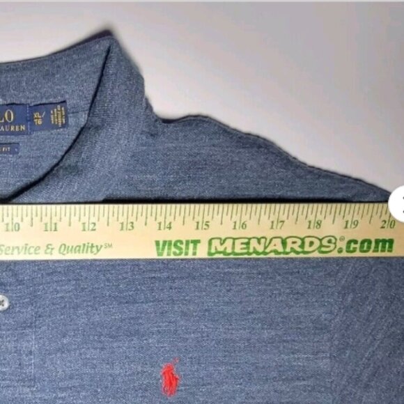 Polo Ralph Lauren Mens Dark Gray Short Sleeve Polo Size XL - Picture 8 of 8